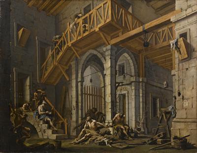 Joseph interpreting Dreams by Alessandro Magnasco - Auction record, sale price, and art valuation. Compare with similar artists and explore comparable artworks.